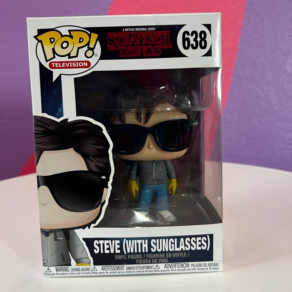 Steve with sunglasses stranger things pop